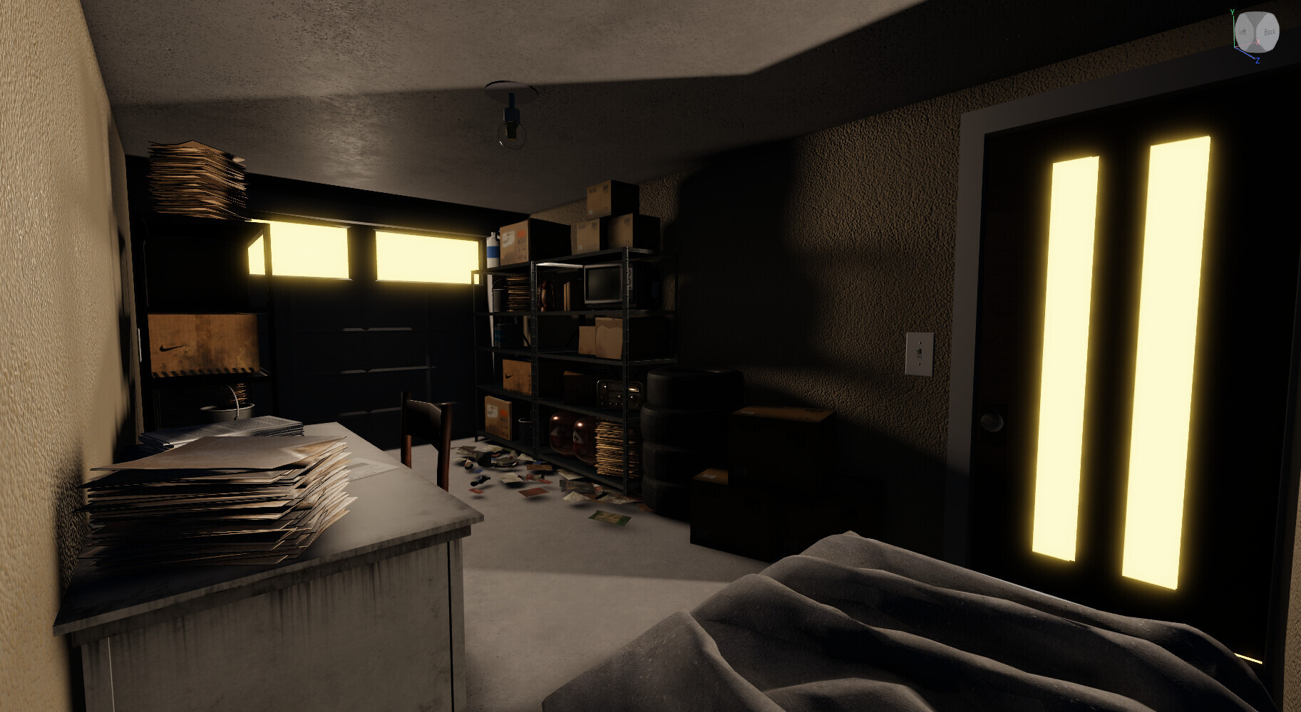 Garage environment build