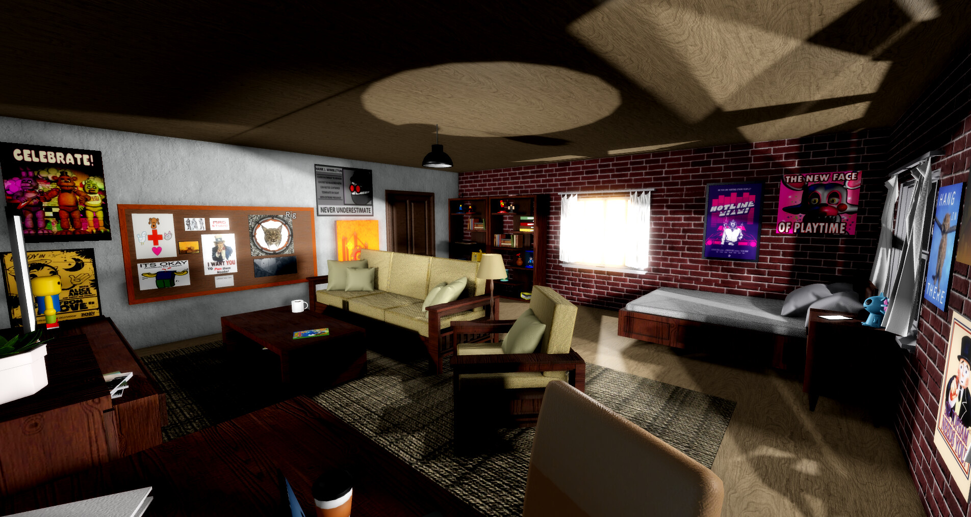 Living space environment build