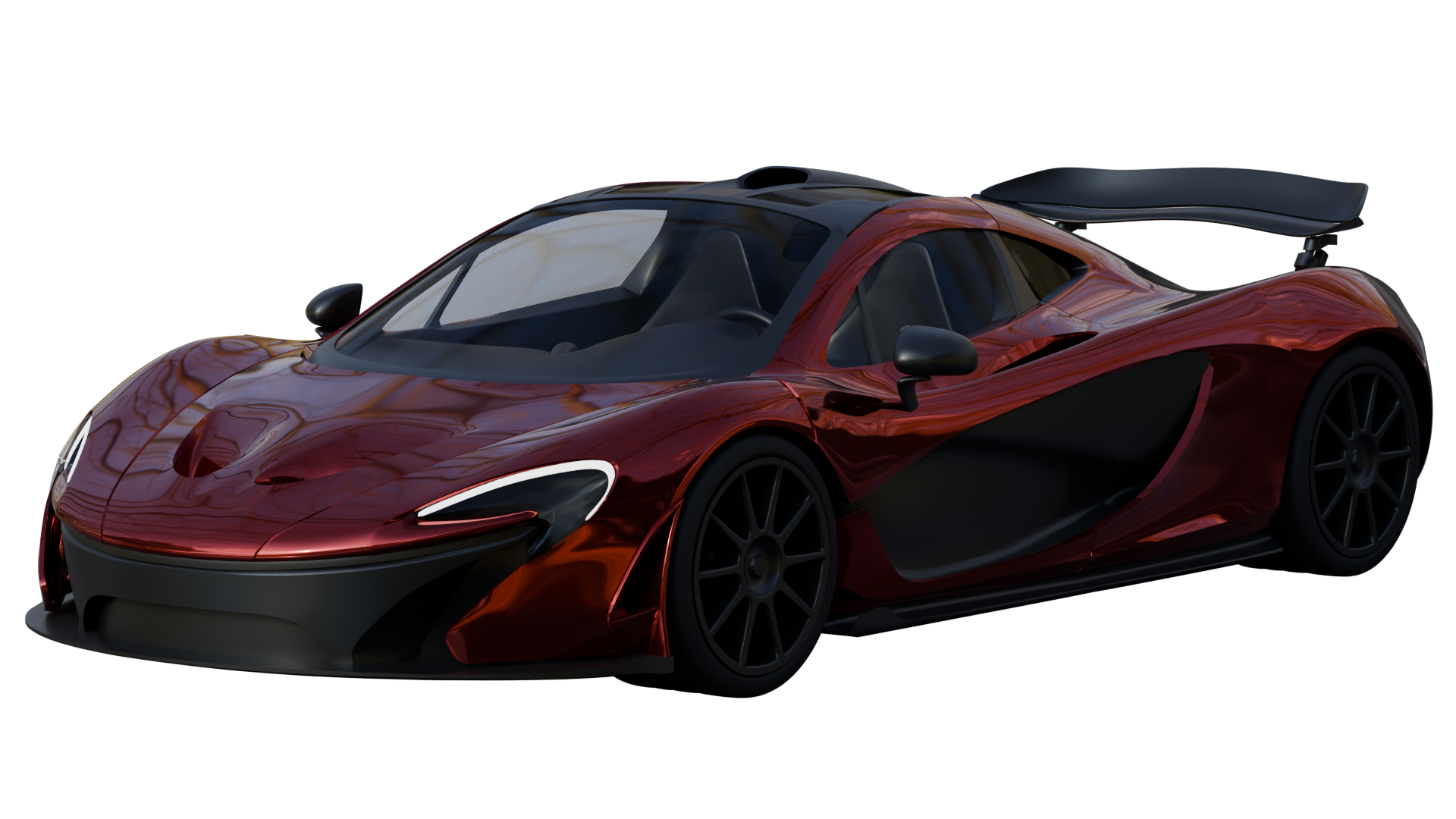 McLaren P1 final render